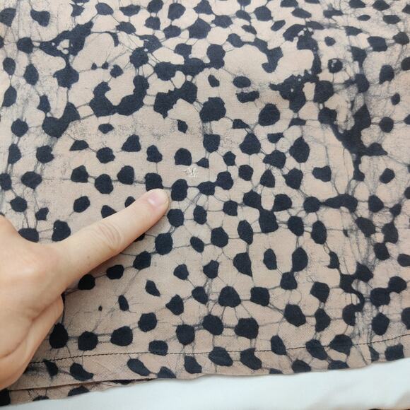 Osei Duro Nonna Maxi Dress Snake Bite XL Hand Dyed Belted Oversized Pockets Boho - Picture 15 of 15